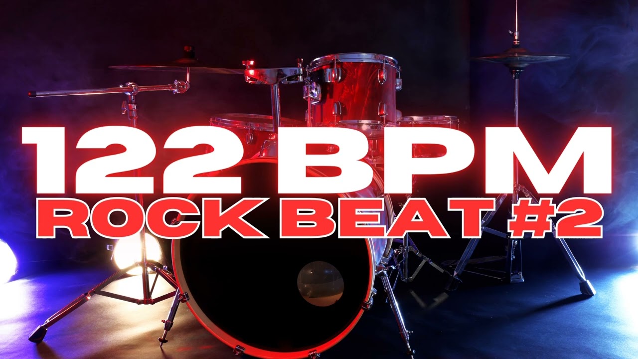 122 BPM - Rock Drum Beat - Loop 2