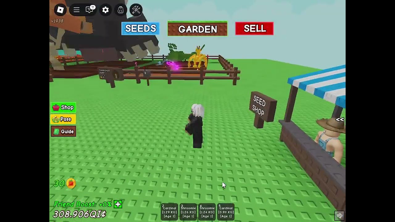 OPENING ENCHANTED CHEST IN GROW A GANDEN 