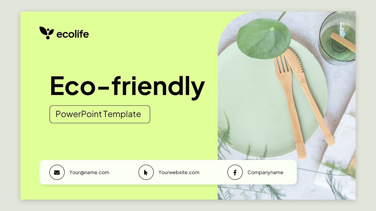 Eco-friendly PowerPoint Template
