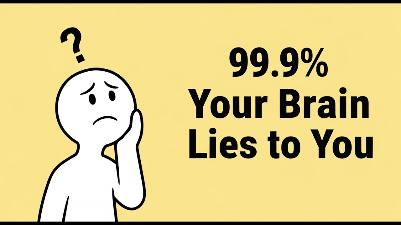 99.9% - Your Brain Lies to You