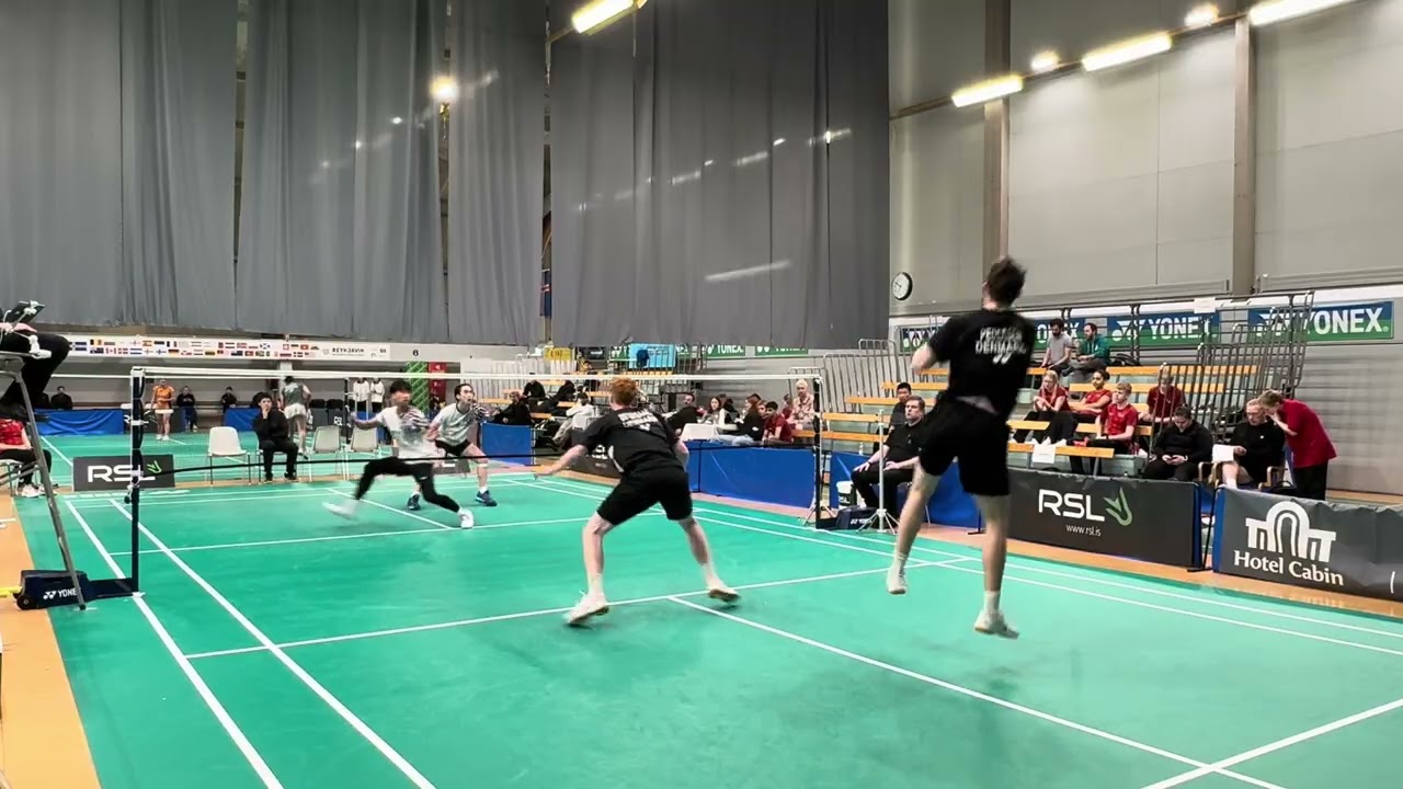 Iceland International 2026. MD. Quarterfinal. Stanley Xing / Arden Lee vs Pedersen/Ostergaard