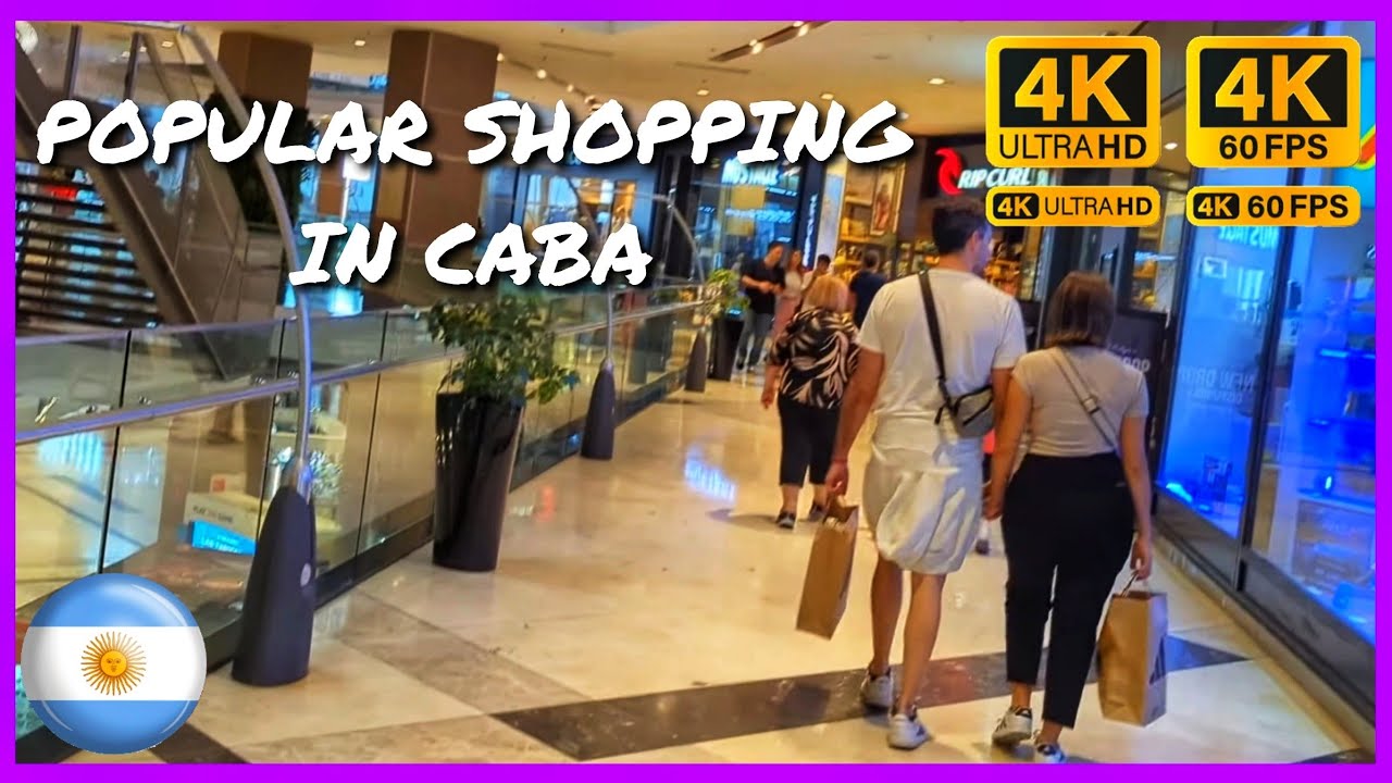 🇦🇷DOT BUENOS AIRES SHOPPING / Argentina Walk Tour 4K UHD