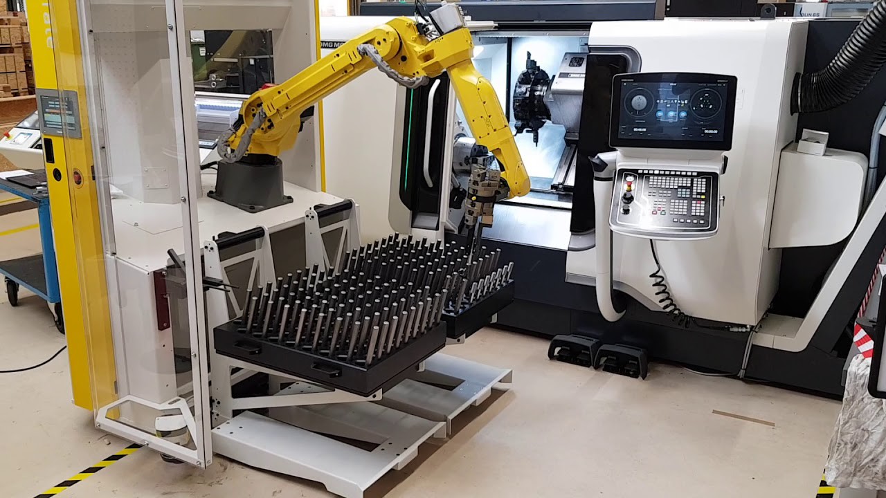 CELLRO Xcelerate X20 an einer DMG CTX beta 800 CNC-Drehmaschine bei der Siemens Mobility AG