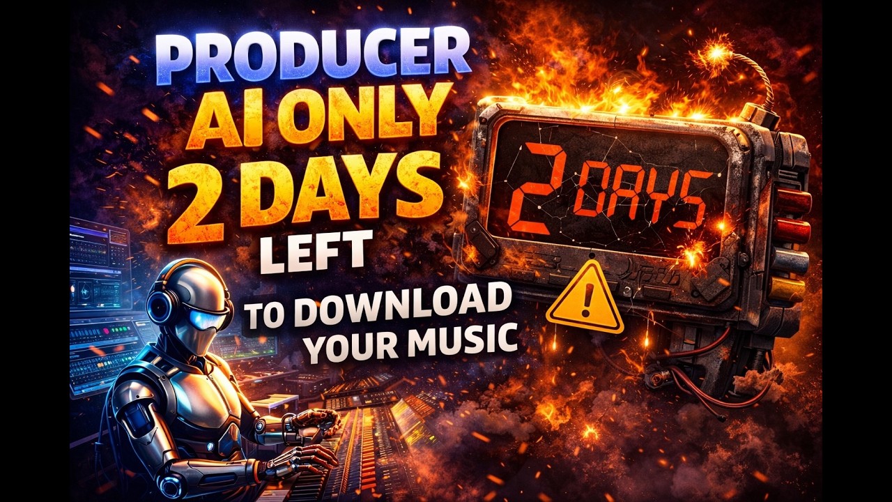 2 Days to Save your Work on Producer.AI / Riffusion