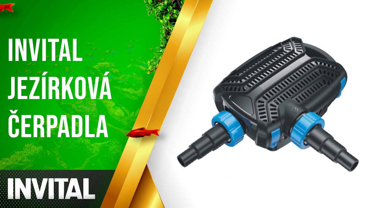 INVITAL jezírková čerpadla | INVITAL