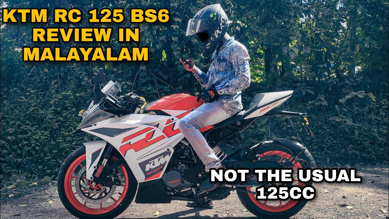 KTM RC 125 BS6 REVIEW IN MALAYALAM ll RC 125 BS6 MALAYALAM REVIEW