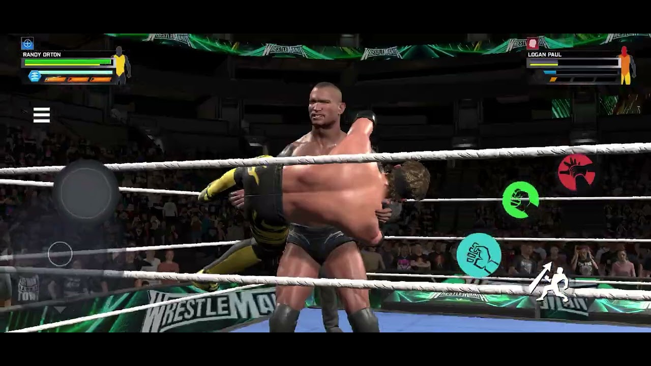WWE 2K25 Mobile Randy Orton vs Logan Paul 