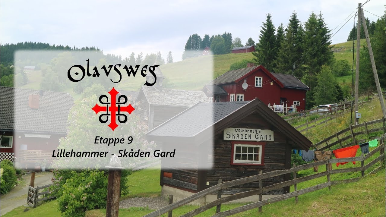 Olavsweg Etappe 9  Lillehammer - Skåden Gard