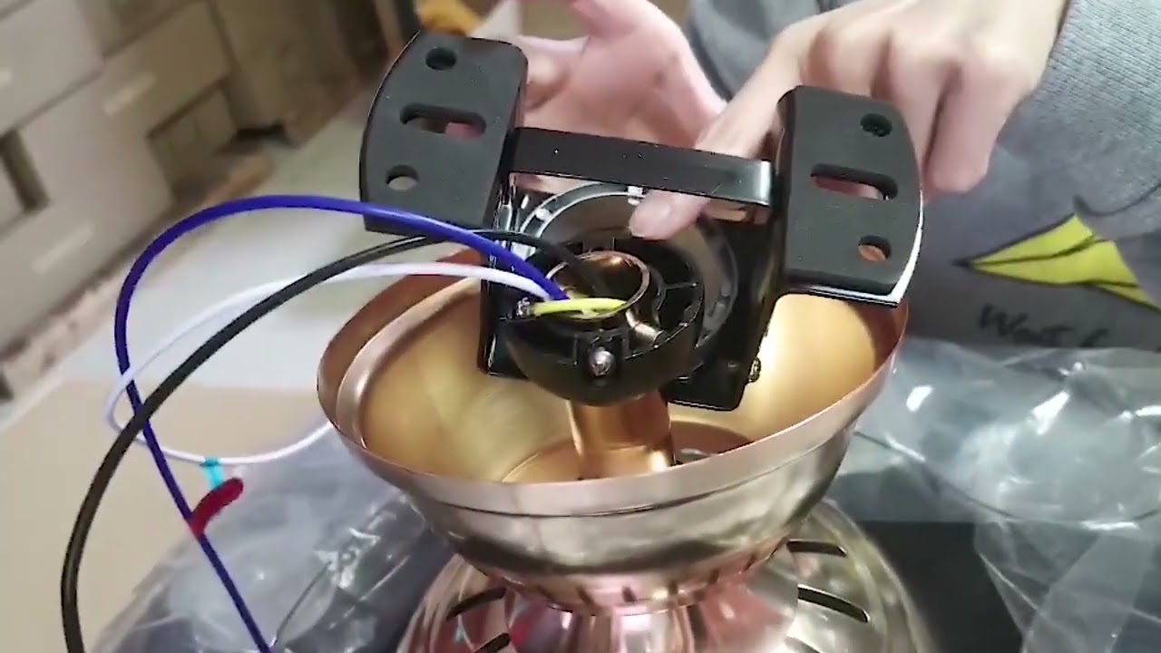DS-FZ188 Fan light installation video