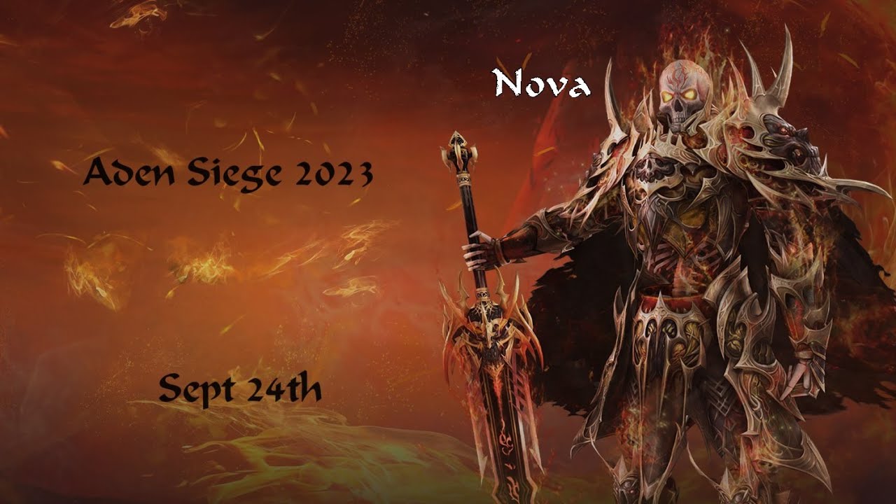 Chronos Live Siege Sept 24 2023 - Death Knight BlueHot (no soulshots!! 😱)