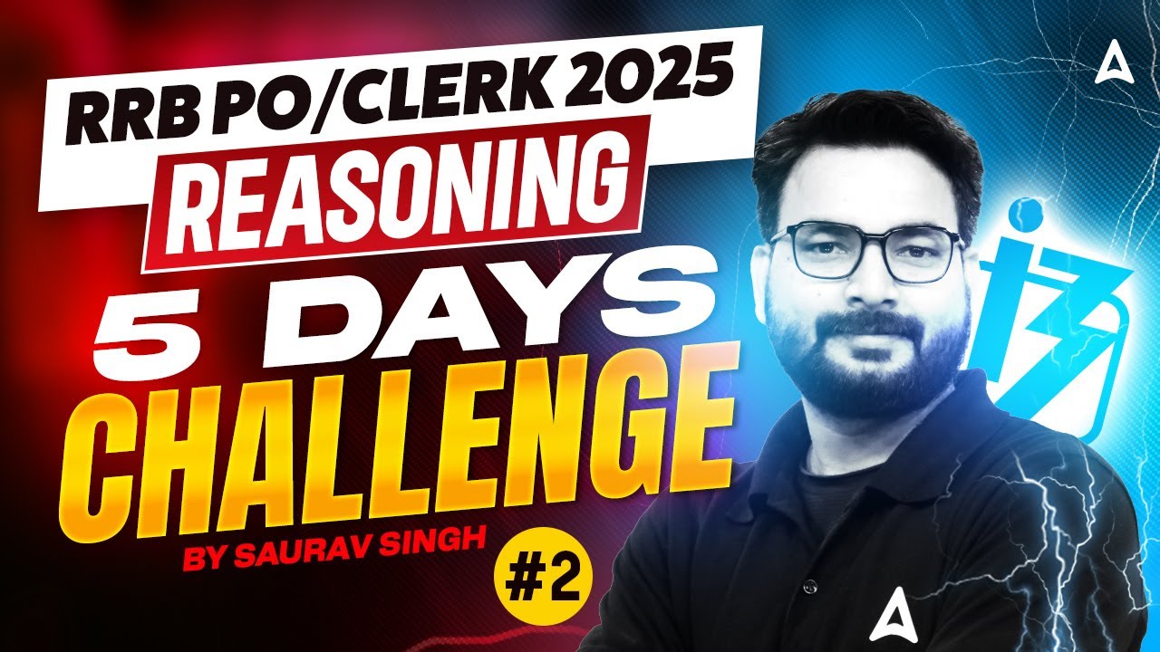 IBPS RRB Clerk Reasoning 2025 | Expected Paper Question 🔥 | IBPS RRB Gramin bank Reasoning