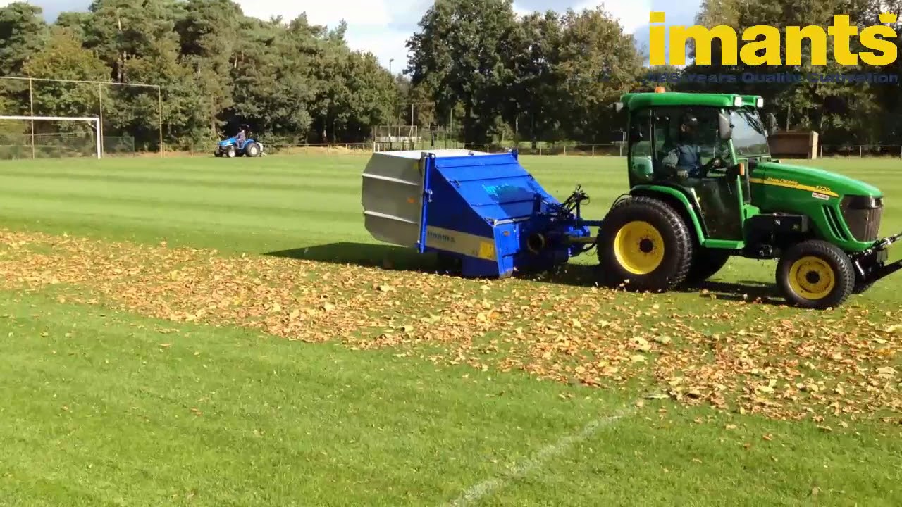 Herfstblad verwijderen met de Imants RotoSweep