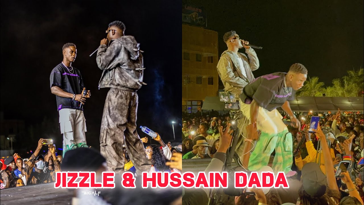 Jizzle & Hussain Dada Performing Together - Hussain Dada's LOUDER Album Launching