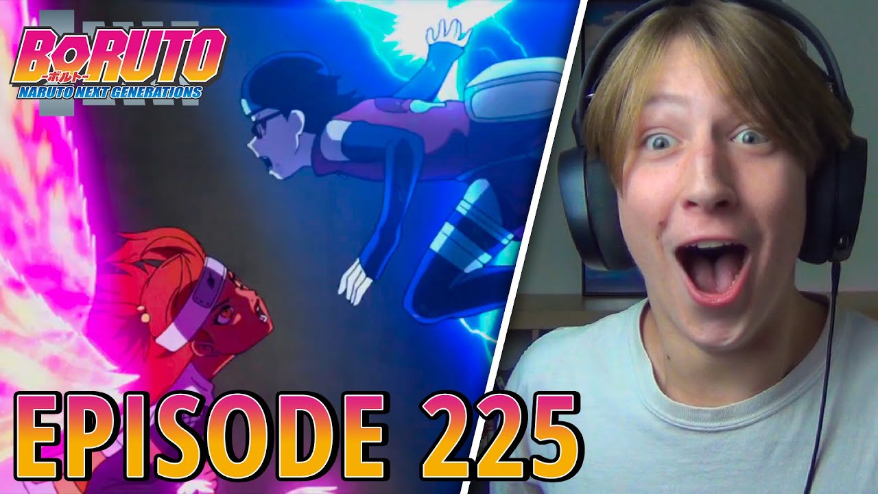 SARADA vs CHOCHO!! - Boruto Episode 225 Reaction