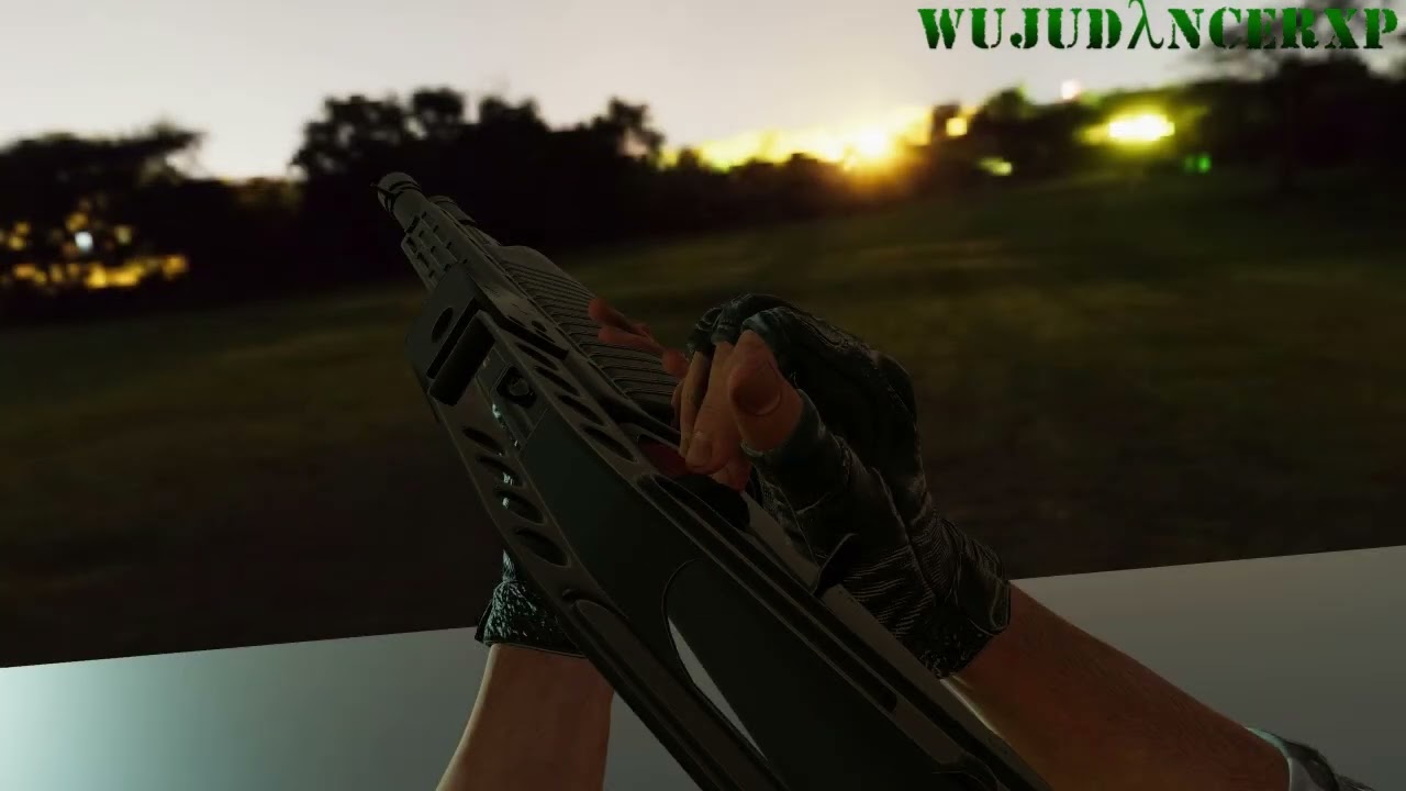 MP5/W M203, SPAS-12 & Black Mesa Crossbow Animation Tests