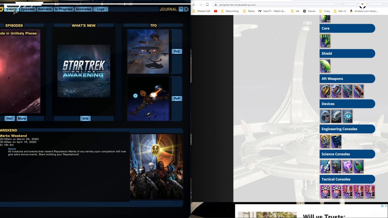 Star Trek Online Build Basics Tetryon 101 2020