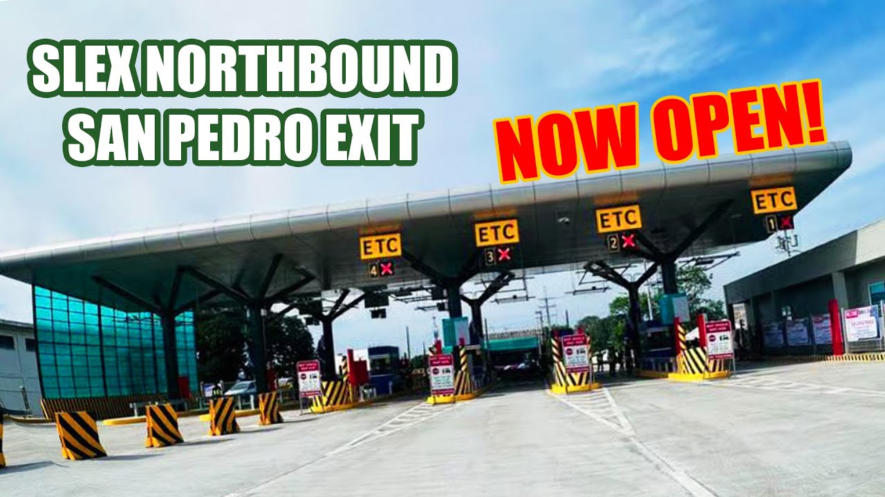 SLEX NORTHBOUND SAN PEDRO EXIT NOW OPEN!