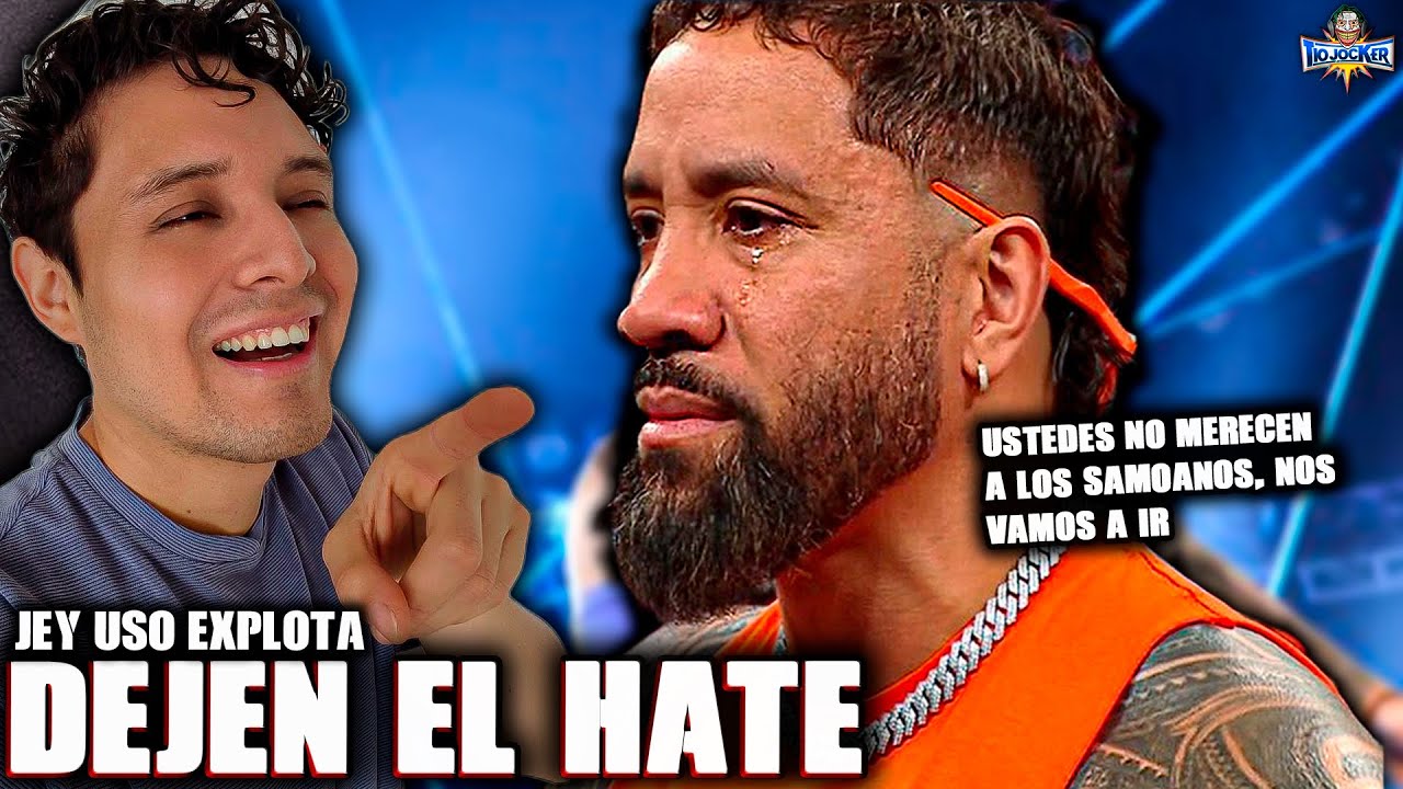 JEY USO CANSADO del HATE LLORA en REDES 😭 
