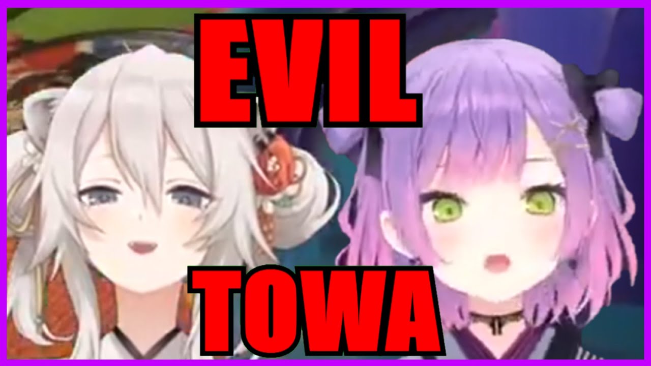 【Hololive】Towa Being A Devilish Little Devil ft. Botan【Eng Sub】