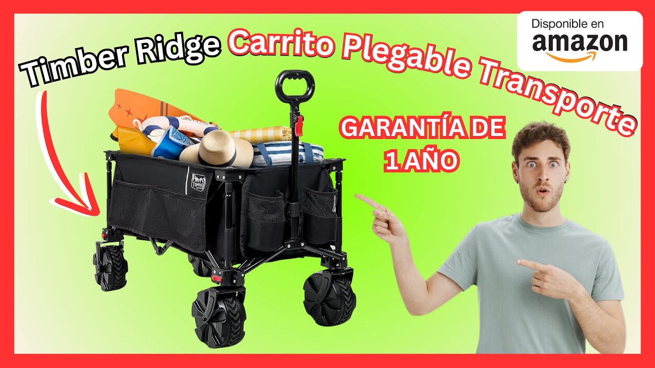 Carro de Playa Timber Ridge | ProductosHogarPlus