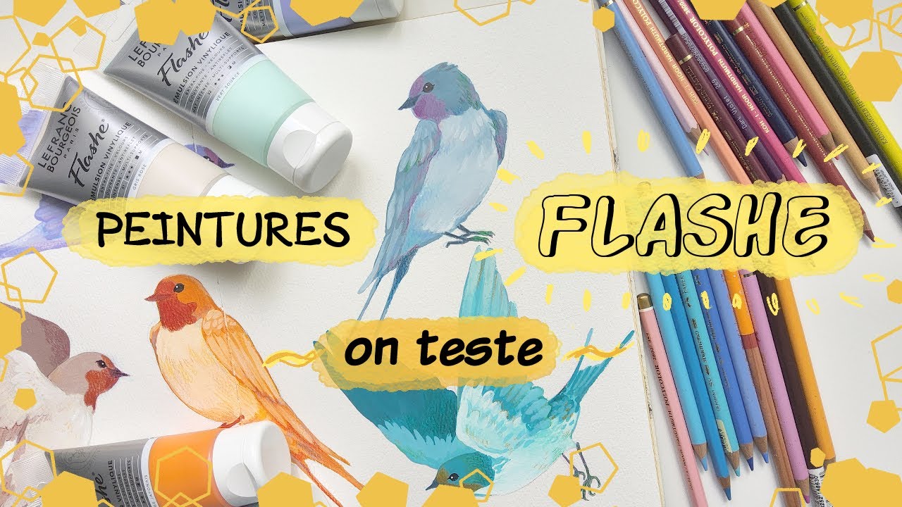 On teste une nouvelle peinture ~ La FLASHE de Lefranc-Bourgeois