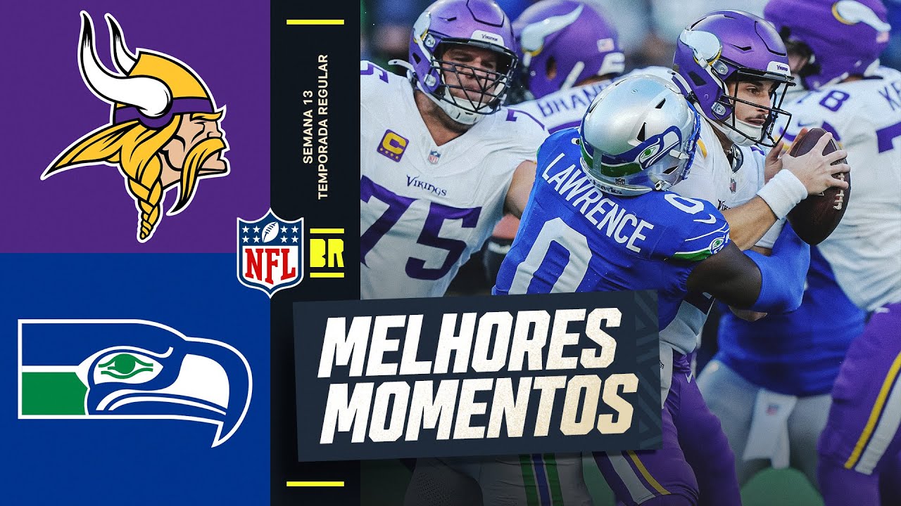 SEMANA 13 | Minnesota Vikings vs Seattle Seahawks | Melhores Momentos | NFL 2025