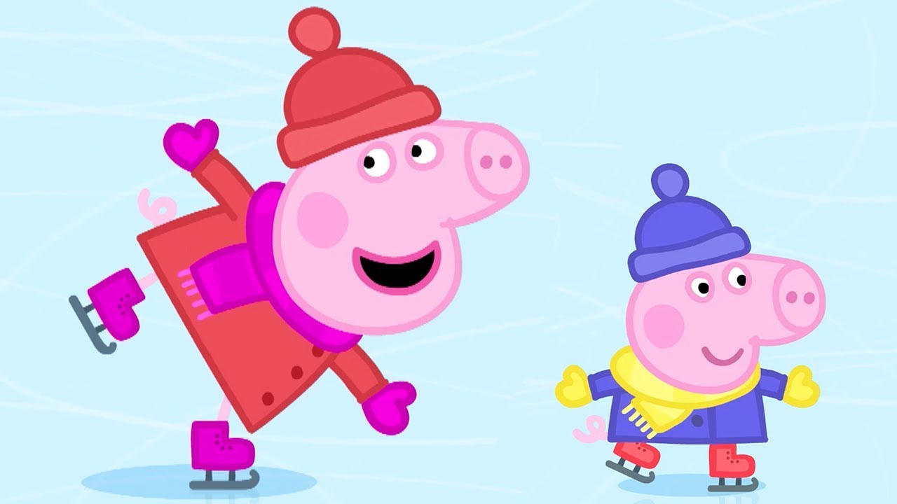 Eislaufen mit Peppa und Schorsch ❄️ Cartoons für Kinder | Peppa Wutz Neue Folgen