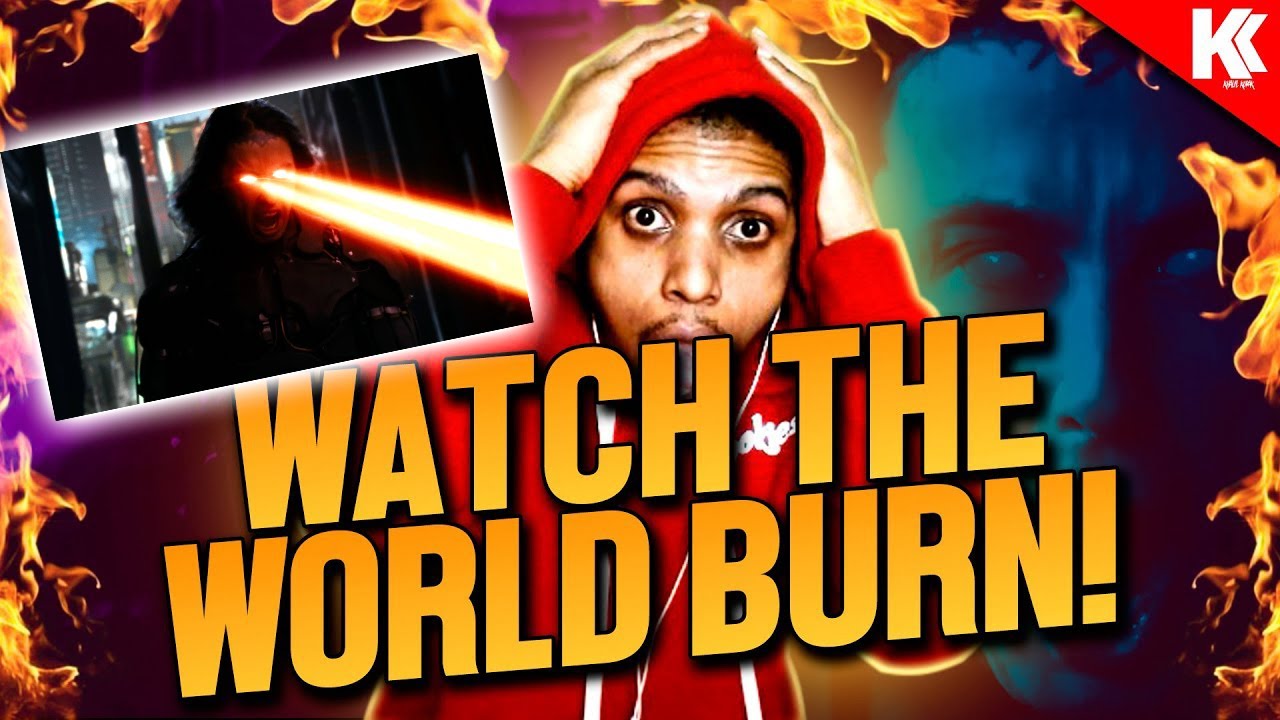 You won't believe my reaction to Falling In Reverse's 'Watch The World Burn' I REACTION