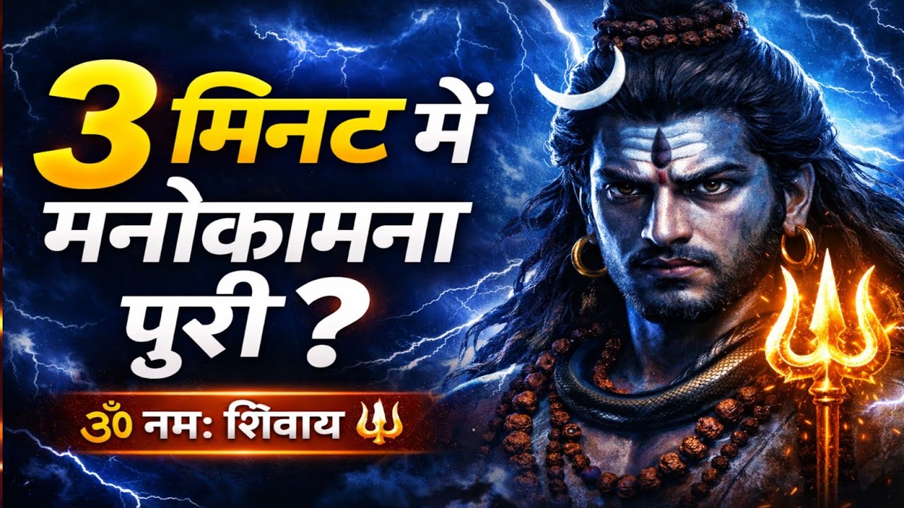 सुबह-सुबह सुनें ये चमत्कारी शिव भजन 🙏 | हर मनोकामना पूरी होगी | Bholenath Bhajan 