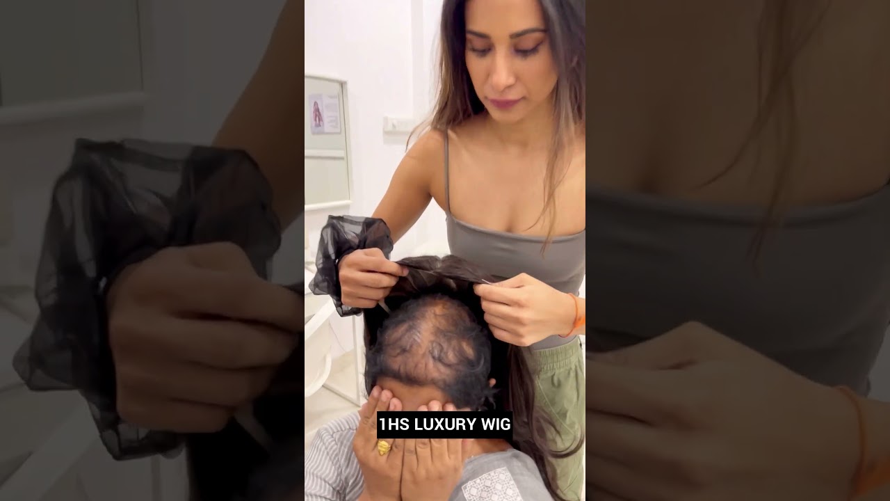Human Hair Wigs For Full Head | Full Hair Wigs For Chemotherapy #hairwig #lacefrontwig #shorts