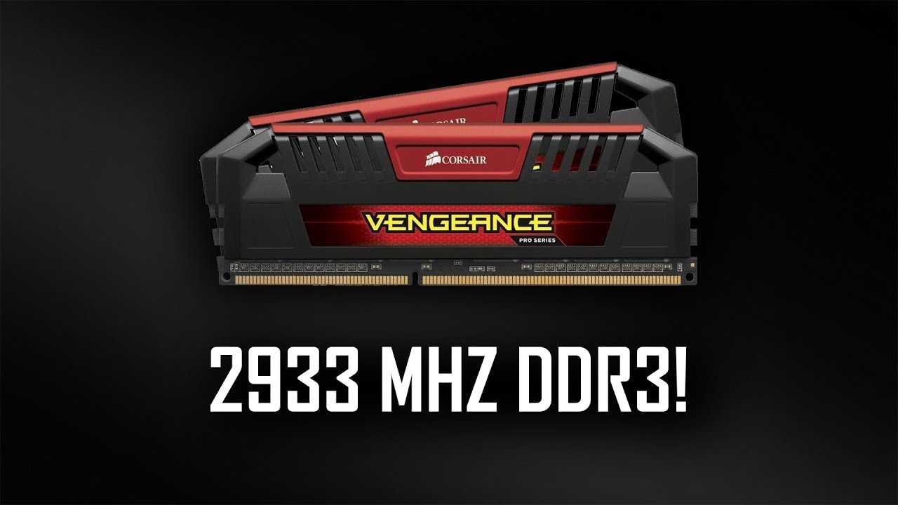 CRAZY DDR3 OVERCLOCK! | 2933 MHz【VS】1600 MHz