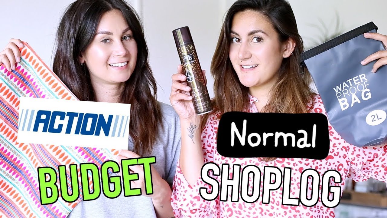 ACTION & NORMAL BUDGET SHOPLOG!