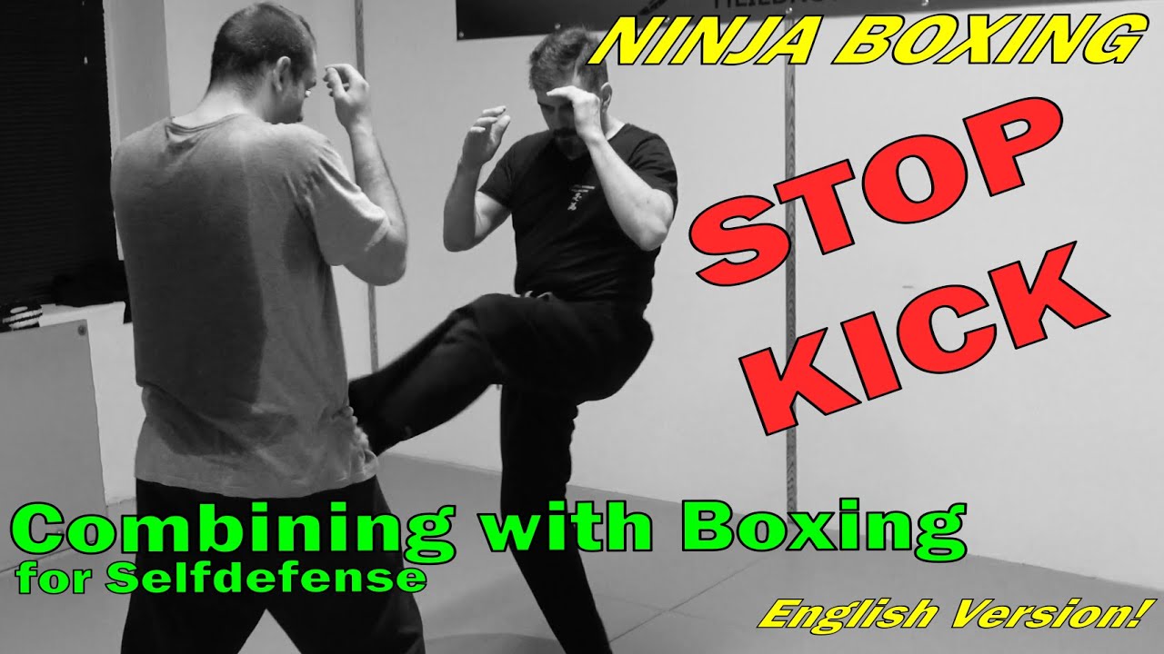 Combining Ninja Stopkick with Boxing for Selfdefense (English)