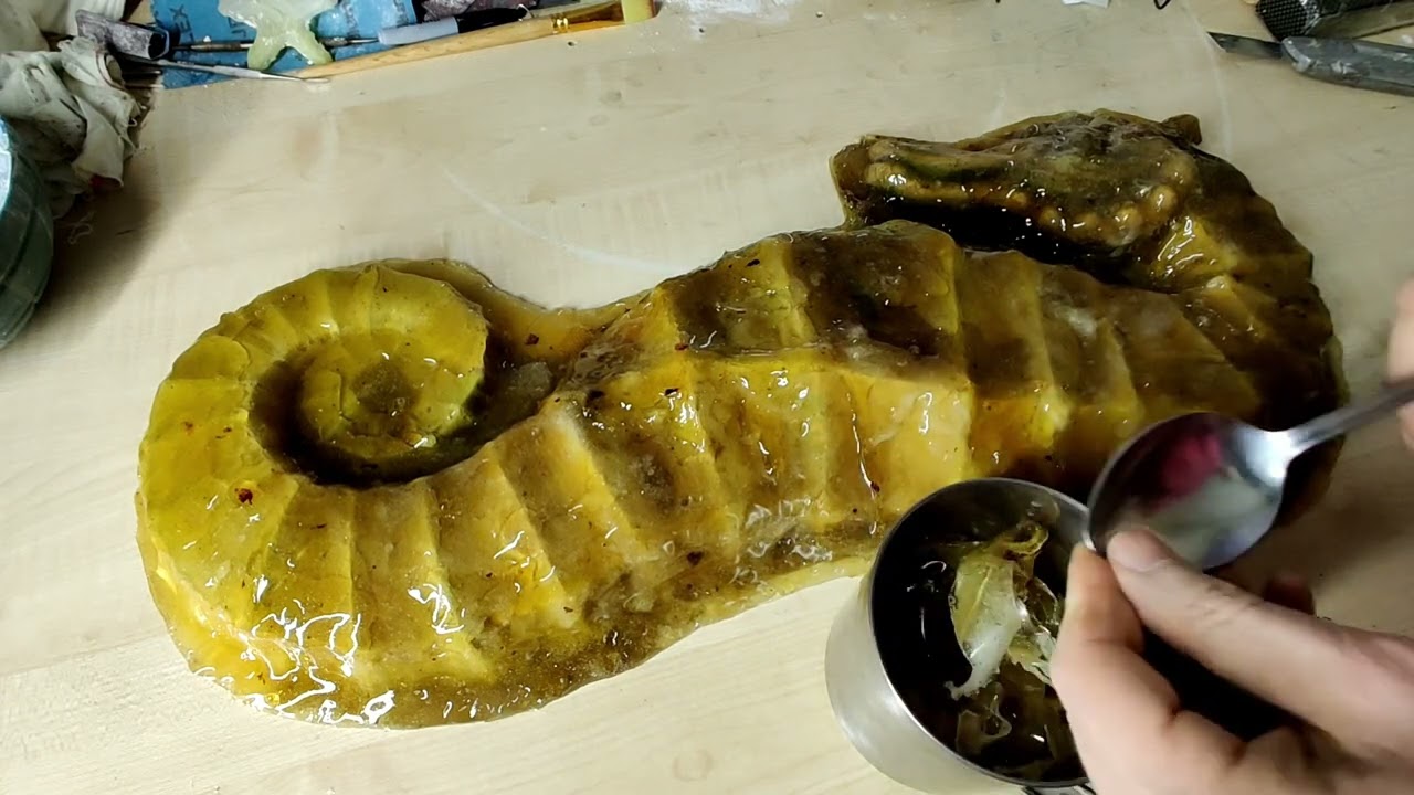 форма из желатина(мастер класс для друзей)