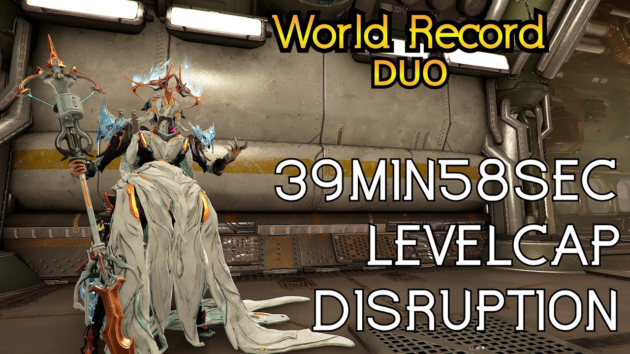 [WR] | Warframe | 39min58sec | Duo | LevelCap Disruption  | Kappa |  Speedrun