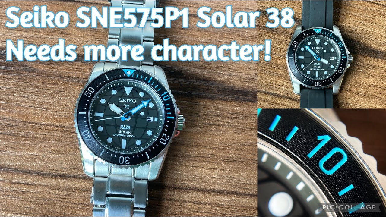 Я пытался полюбить это, но, простите, слишком скучно! Обзор часов Seiko SNE575P1 PADI
