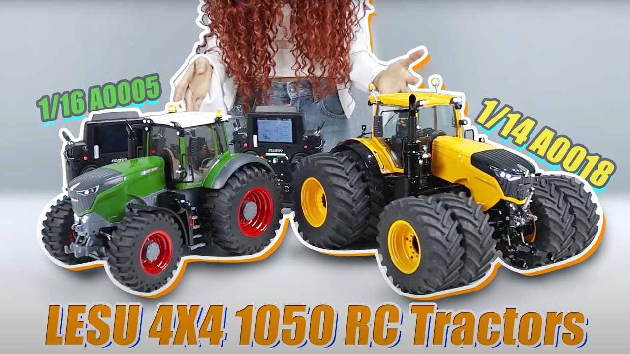 $1500 Vs $5000 RC tractor!  🚜 LESU 1050 Fendt RC Tractor Face-Off
