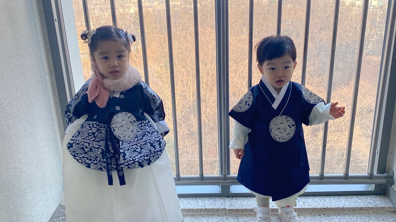 새복또복, 즐거운 설 연휴 보내는 남매♡