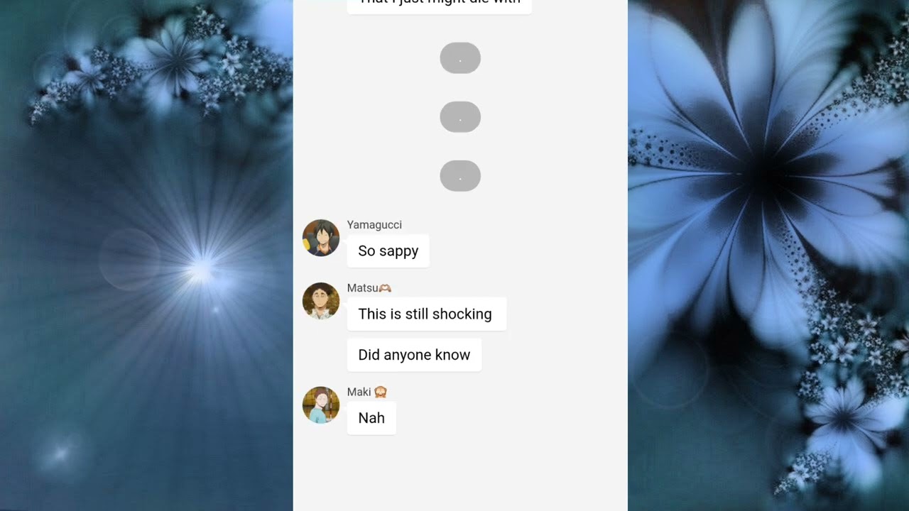 AMERICAN WEEDING- IWAOI (haikyuu texting)