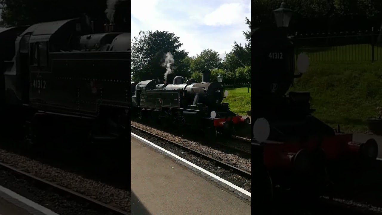 Ivatt 2 , 41312 at Ropley