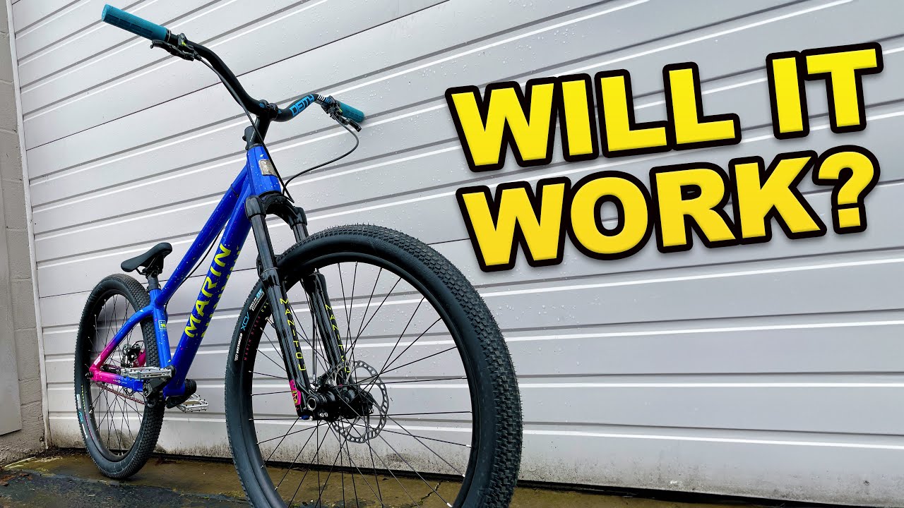 Can You Turn A Dirt Jumper Into A Street Trials Bike?