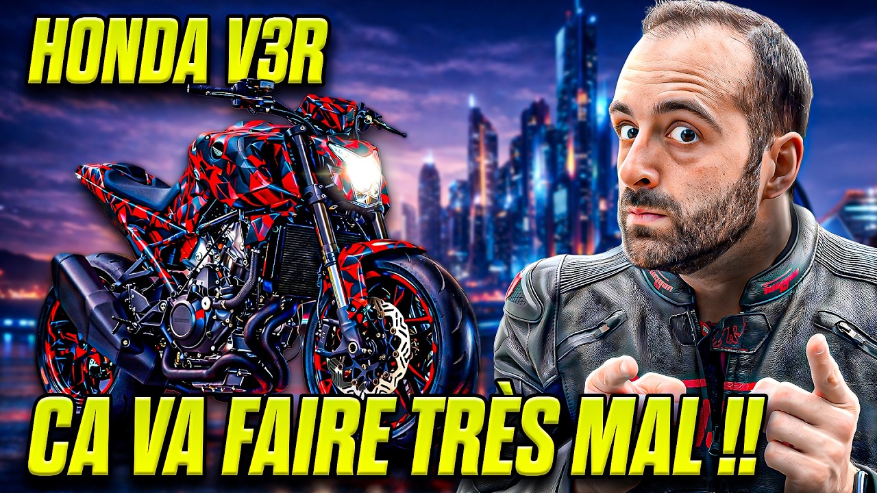 V3R 900: la REVOLUTION de Honda sera-elle à Lyon??