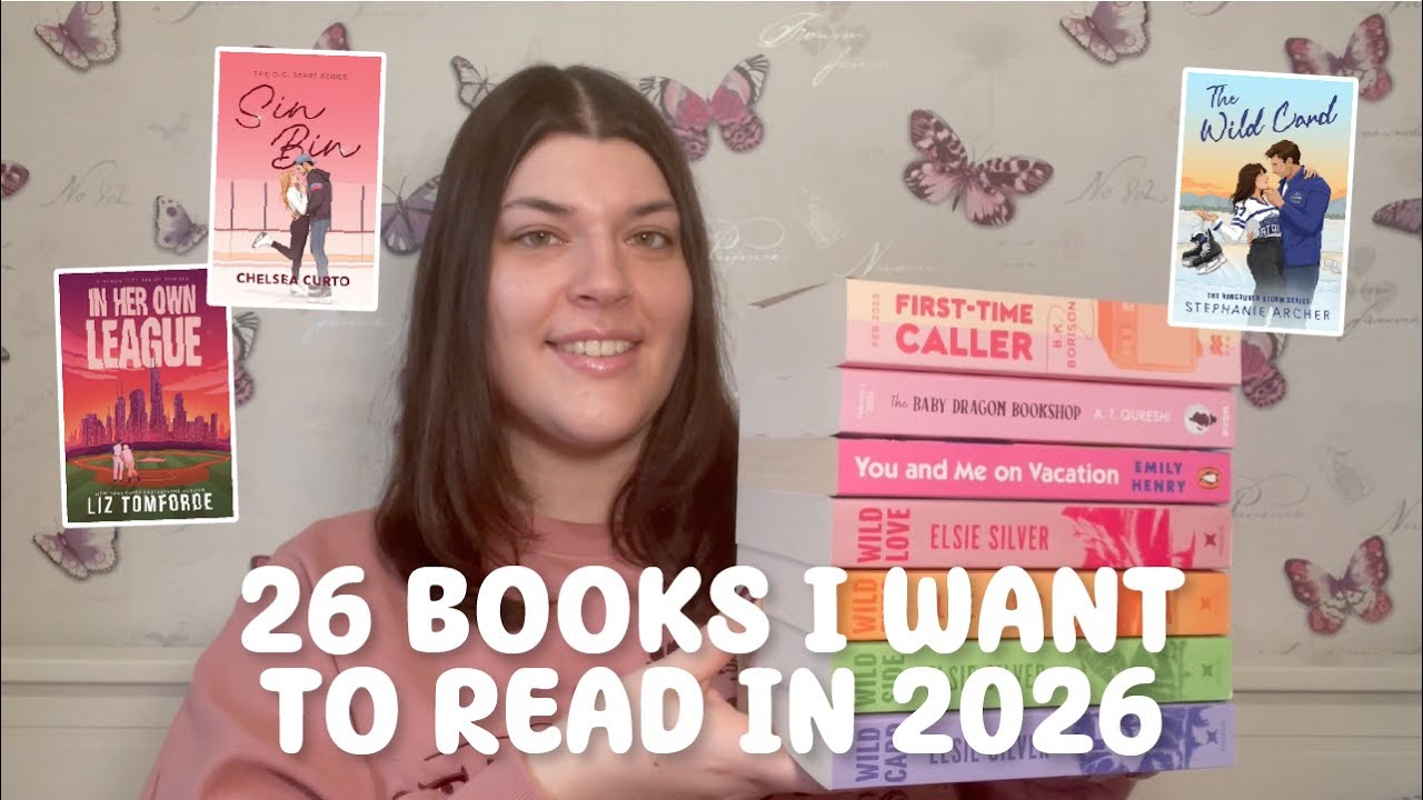 26 books I want to read in 2026 📖🗓