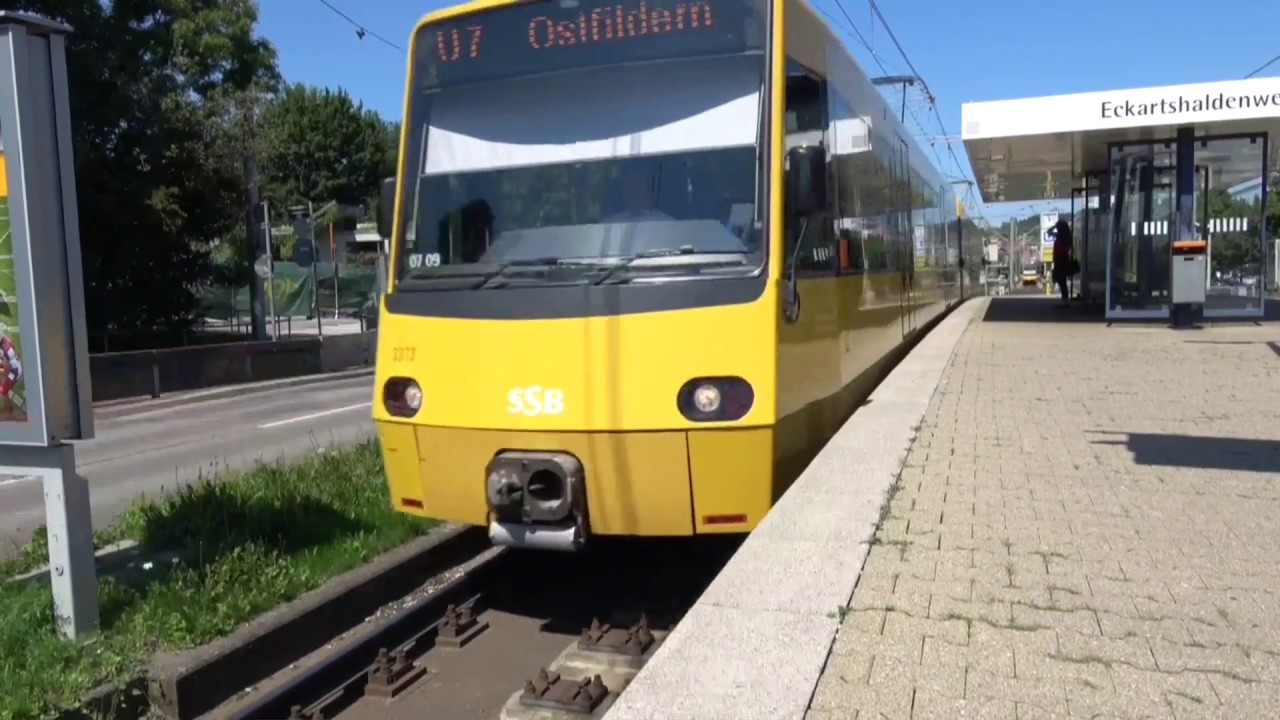 Exploring Stuttgart, Baden-Württemberg, Germany - August, 2017