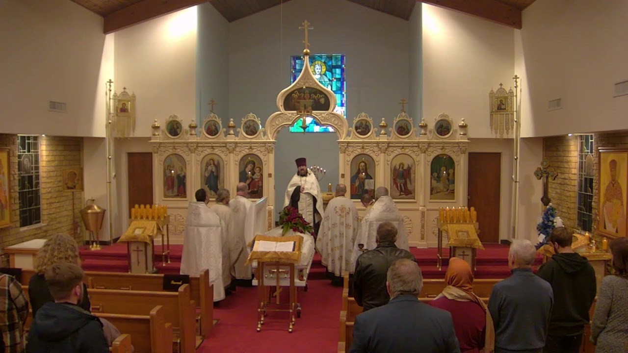 Friday January 23, 2026: Funeral for Archpriest John Pawelchak