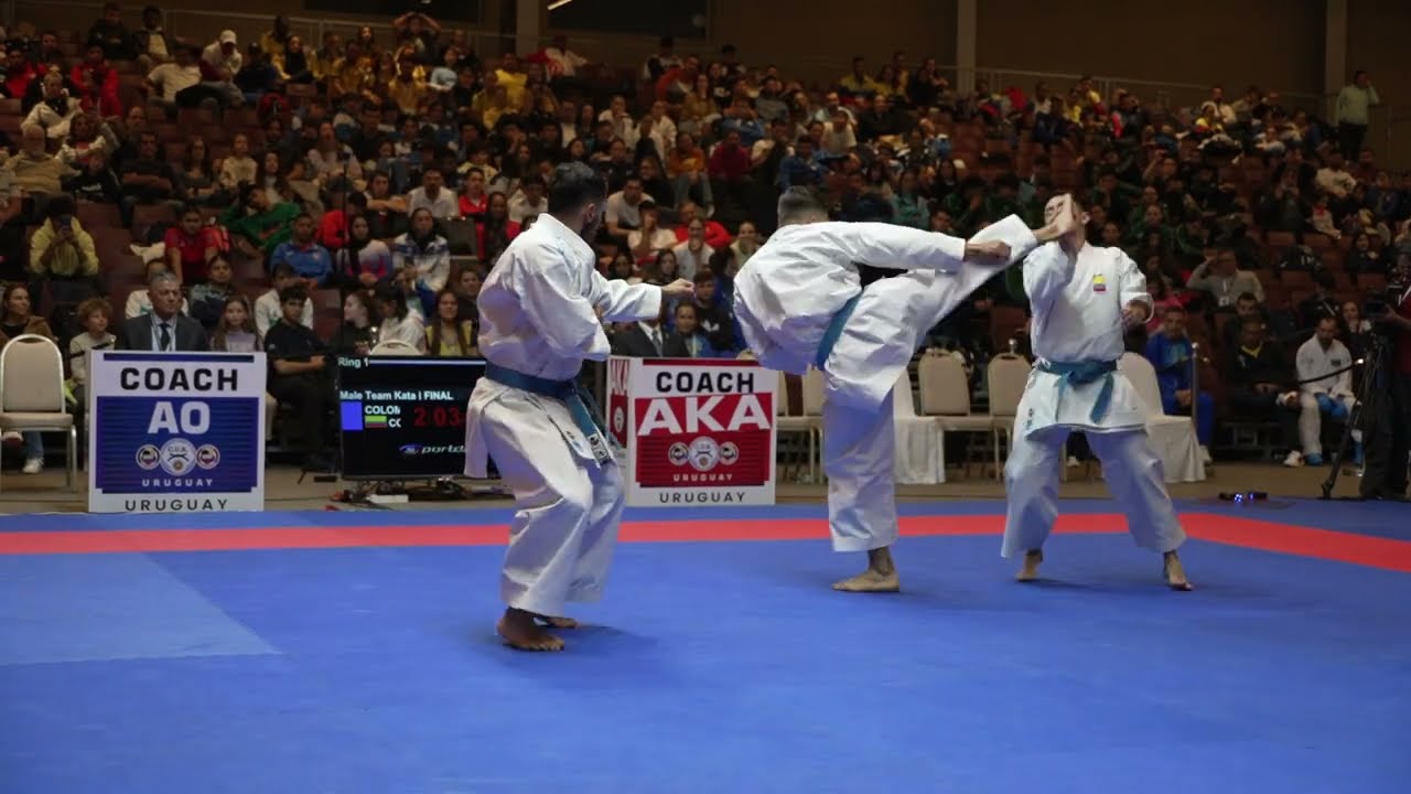 2024 PKF // Final MALE TEAM KATA: BRAZIL vs COLOMBIA
