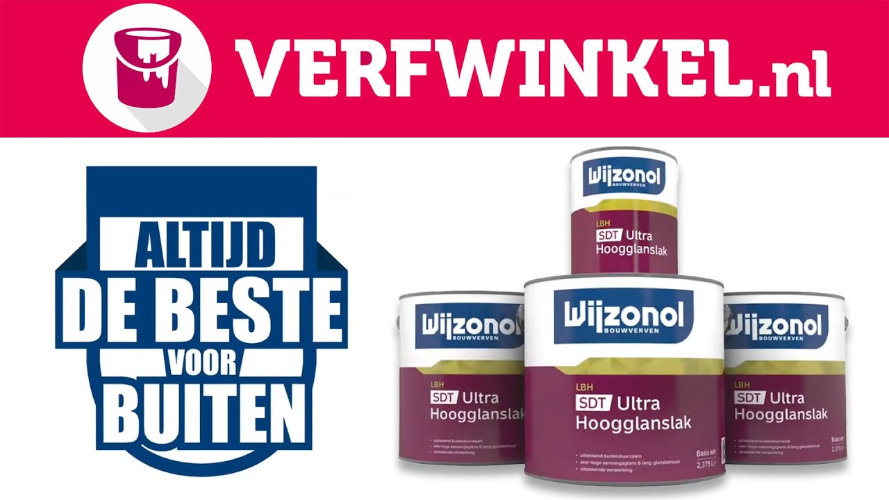 Wijzonol LBH SDT Ultra Hoogglanslak: Altijd de beste voor buiten | Verfwinkel.nl