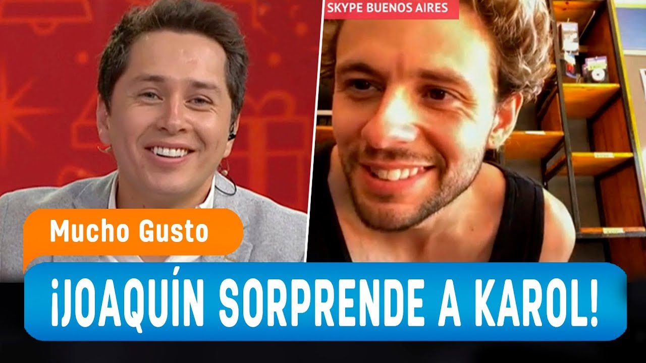 Karol pasa Navidad en Mucho Gusto y se despide de su amigo Joaquín Méndez - Mucho Gusto 2019