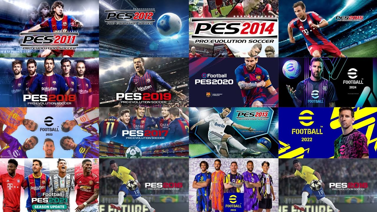 أفضل أغنية من كل نسخة بيس 2011-2024 Efootball Pes