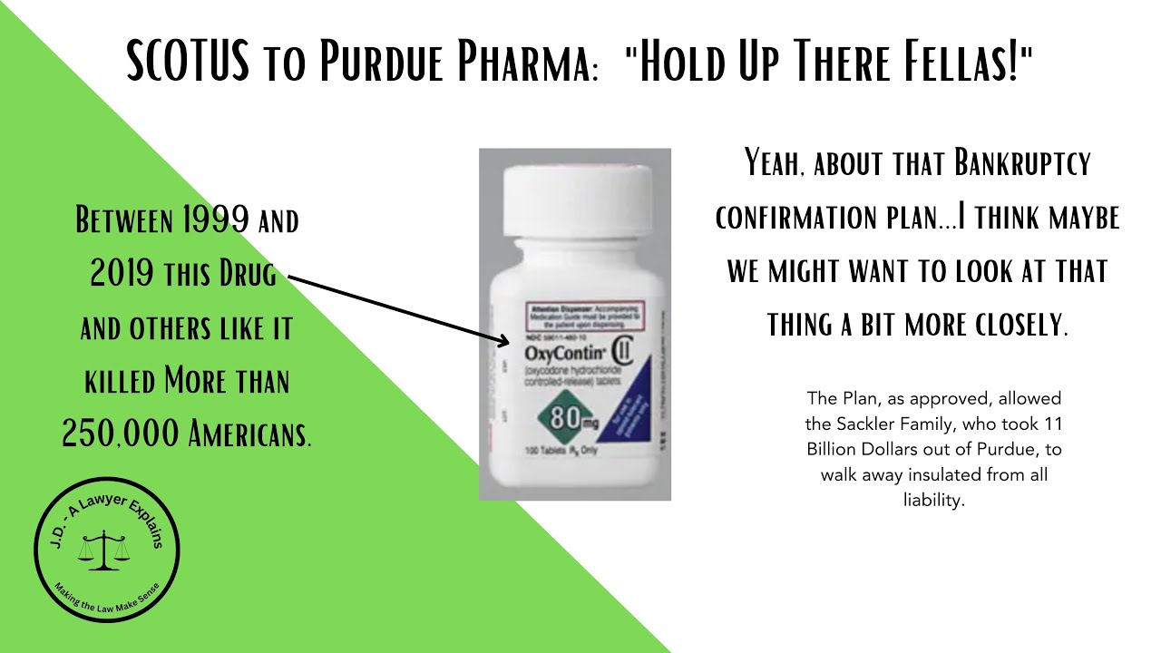 Appellate Lawyer Reacts:  SCOTUS Stays Purdue Pharma Bankruptcy Confirmation.